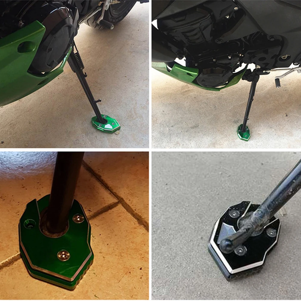 Подножка для мотоцикла боковая подставка удлинительная пластина KAWASAKI Z1000 Z1000SX