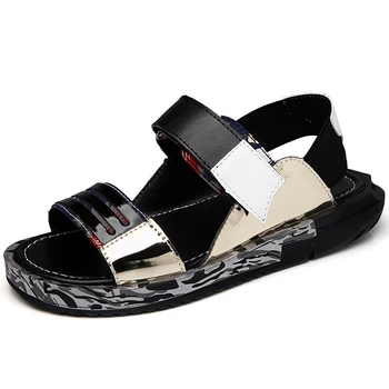 

Summer 2020 Sandals Men Beach Shoes High Quality Mens Soft Sandalias Comfortable Outdoor Casual Flip Flops Style Sandalen Hombre