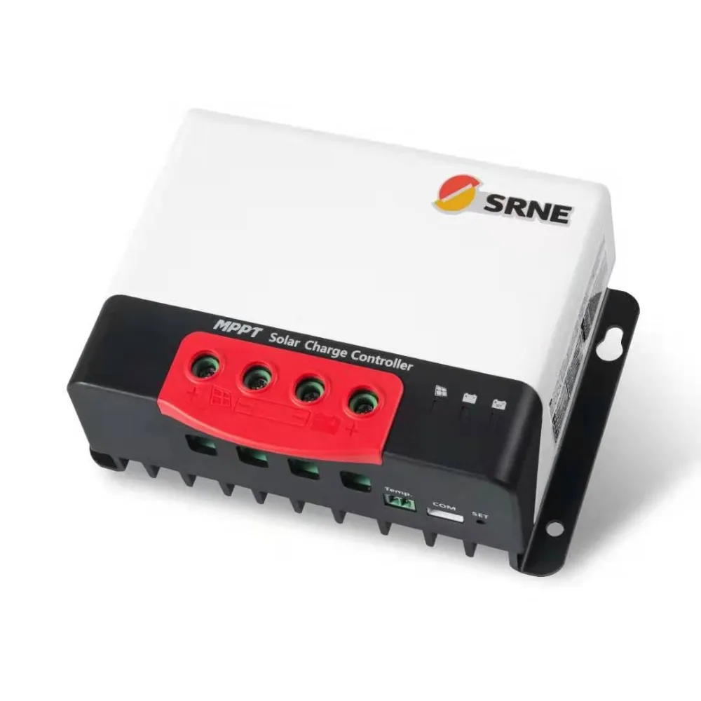 30A SRNE MPPT Контроллер заряда MC2430N10 12 В 24 В для солнечной домашней системы с функцией bluetooth