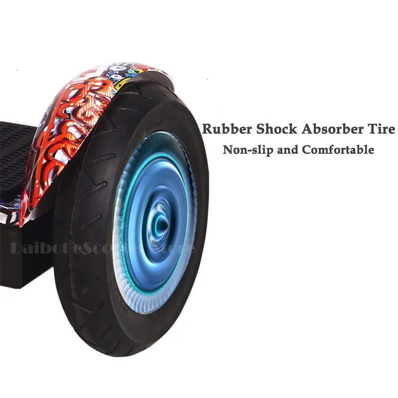 Daibot 2 Wheel Electric Scooter Self Balancing Scooters 10Inch 36V Adult Kid Hoverboard Skateboard With Bluetooth Speaker  (6)