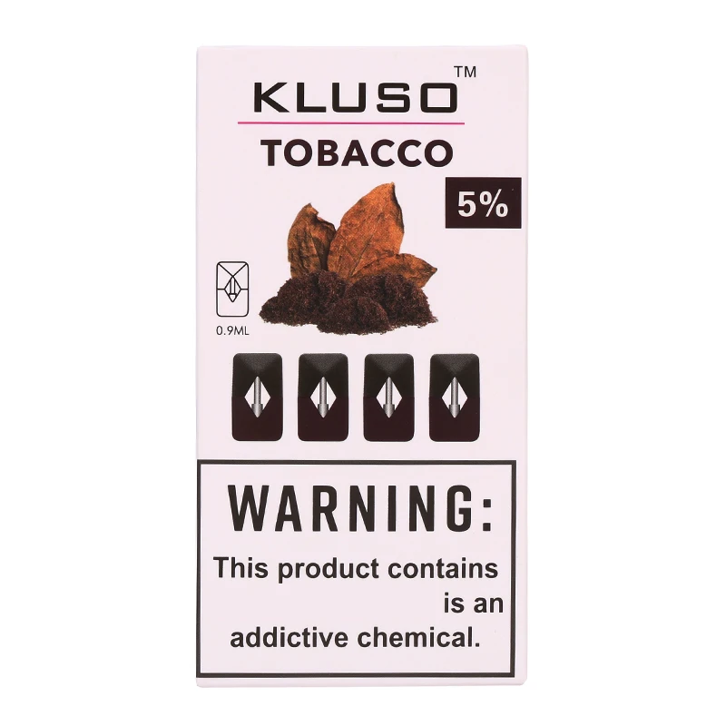 4 шт./лот Cluso Vape Pen Pods 0 9 мл закрытая система Pod ручка картридж для MYLE устройства