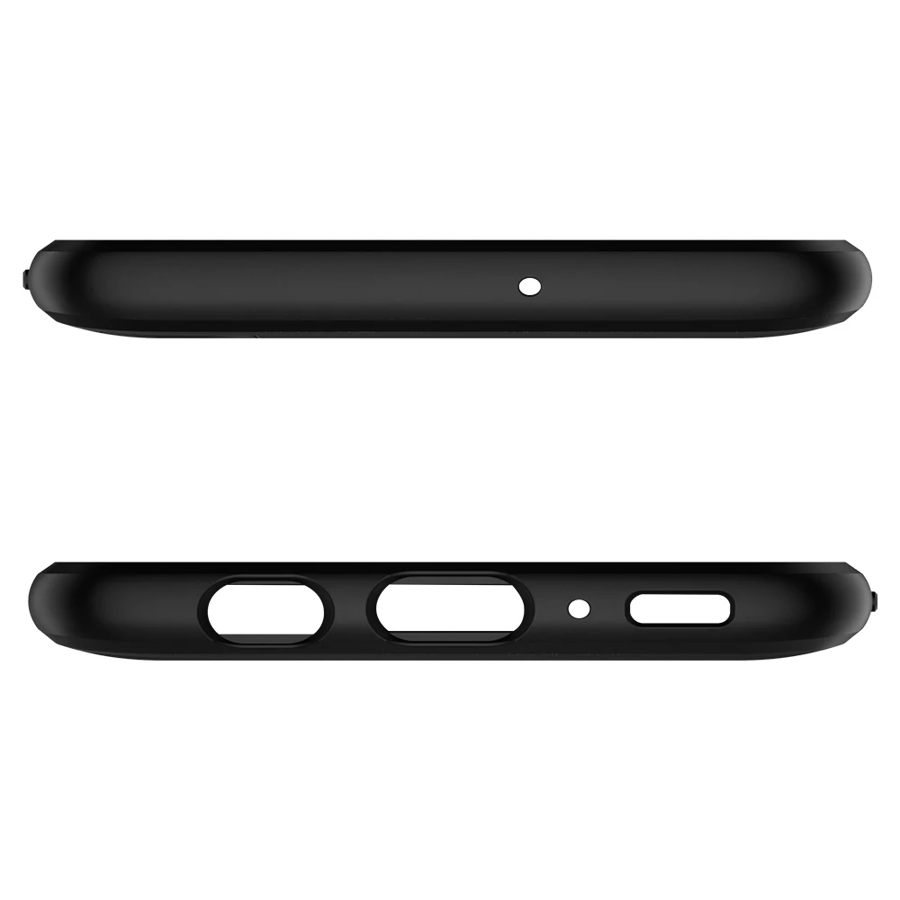 Spigen прочный бронированный чехол для samsung Galaxy A70 матовый черный гибкий ТПУ Anit-Slip ударозащитный чехол 620CS26386
