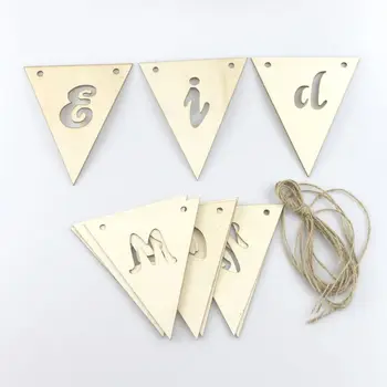 

New Ramadan Eid Mubarak Wooden Craft Plaque Decoration Home Hanging Ornament Pendant