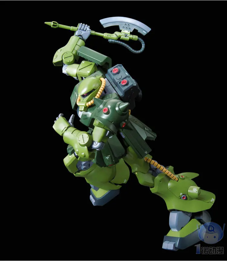 Японские BANDAI,, RE 1/100, MS-06FZ, ZAKU II 2 FZ NEO ZEON, Unchained, мобильный костюм, детские игрушки, BANDAI