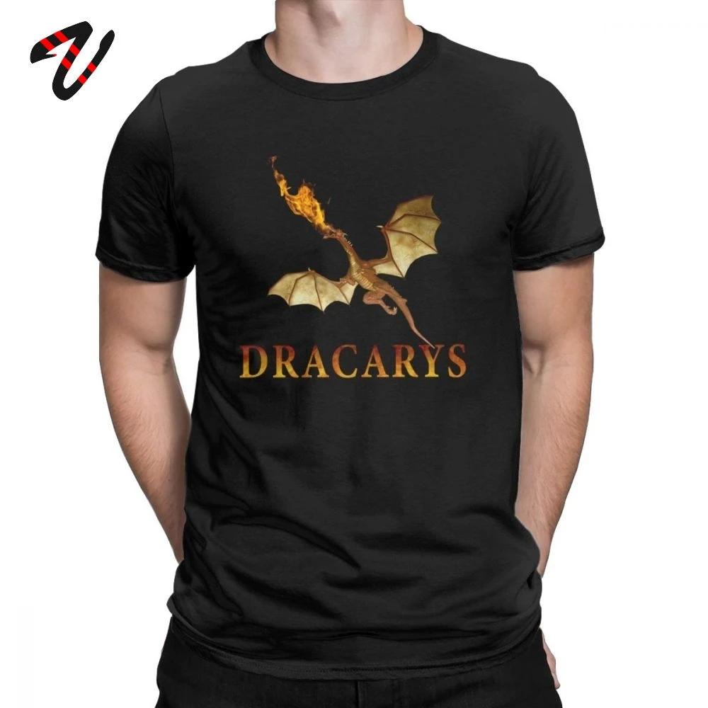 Best Men T Shirt Game Of Thrones Dracarys Dragons Novelty Tees Short Sleeve Cotton Swag Tees Oversized Clothes Custom Mens T Shirt