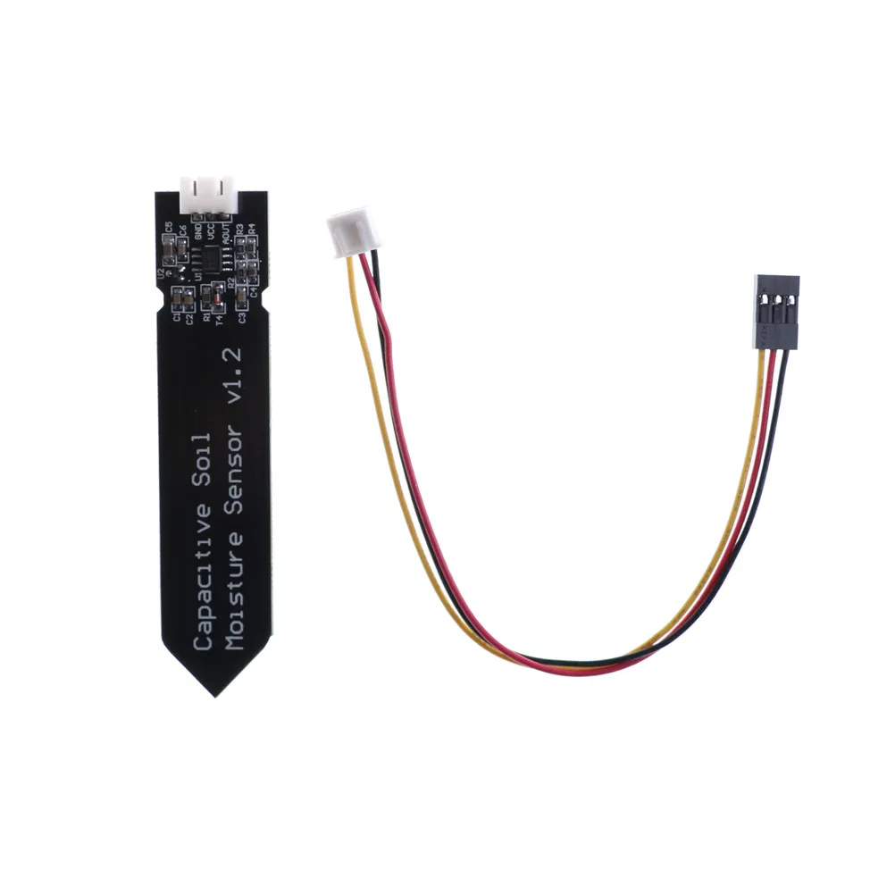 3.3~5.5V Corrosion Resistant W/ Gravity For Arduino Capacitive Soil Moisture Sensor Module Not Easy To Corrode Wide Voltage Wire |