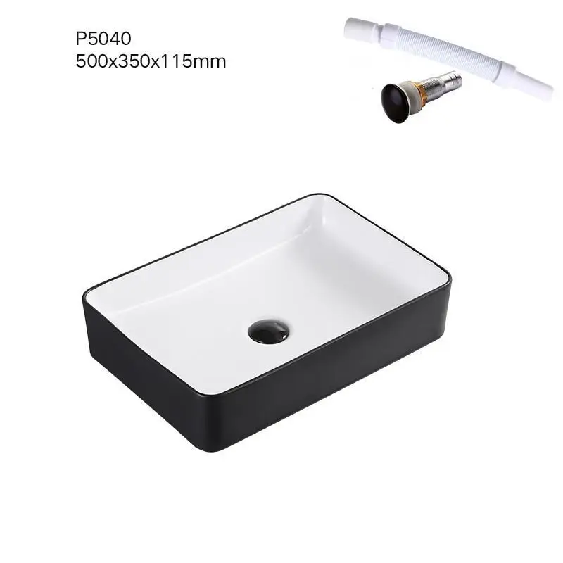 Bacia Lavagem Salle Bain De Lavatorio Wastafel Lavabo Sobre Encimera Para раковина для ванной комнаты Pia Cuba Banheiro умывальник - Цвет: Version C