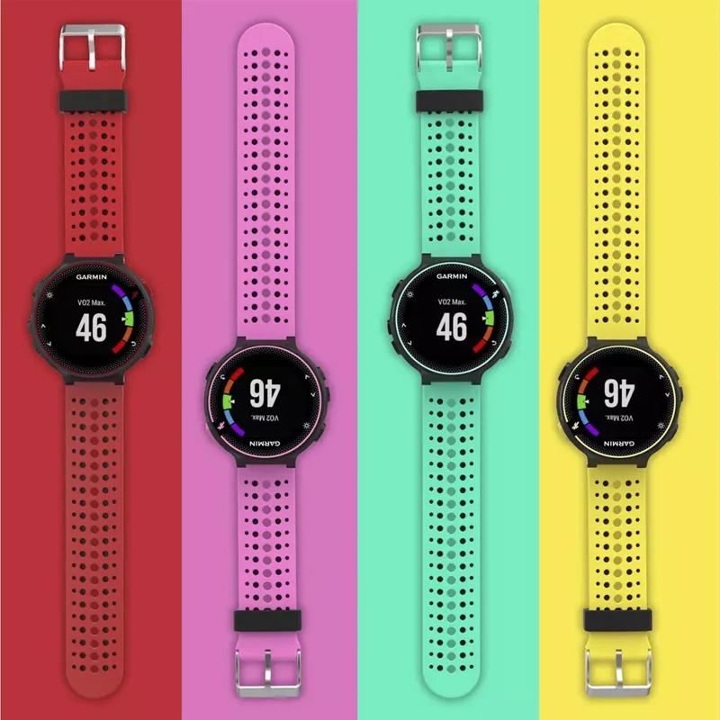Часы на Запястье Браслет Силиконовый ремешок для смарт-часов Garmin Forerunner