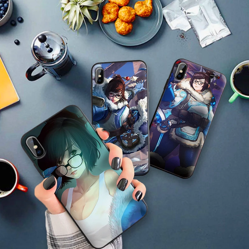 

Mobile Phone Cases FOR Xiaomi Redmi Note 4X 5A 16G 32G 7 GO 7A K20pro 6 Note 5 6 8 K20 Pro Mei Overwatch