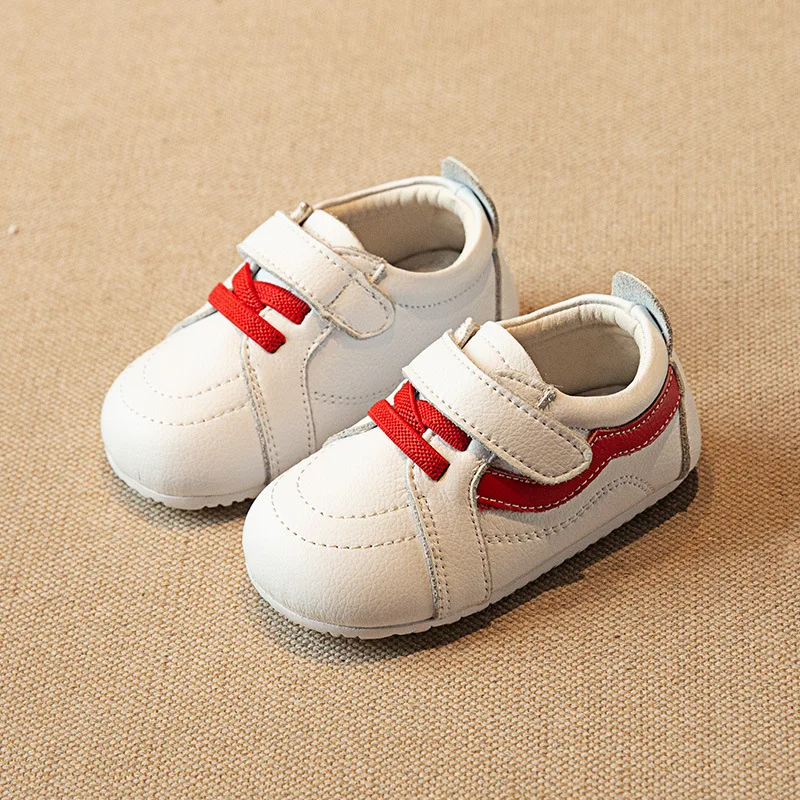 

Spring And Autumn New Style Baby Toddler Shoes Soft Bottom 0-3 Girls' Leather Shoes Anti-slip BABY'S Shoes Breathable Shoes