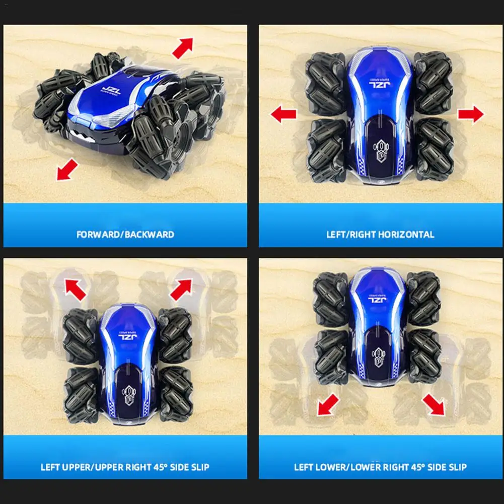Радиоуправляемая Автомобильная форма, высокоскоростная четырехколесная радиоуправляемая Гоночная машина, перезаряжаемая электрическая подсветка, дрифт, игрушка-трюк, подарок для детей