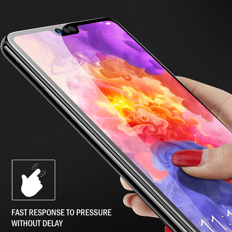 2 шт 40D закаленное стекло для huawei P20 Lite P30 P10 Lite Pro Защита экрана для huawei mate 20 30 Lite P Smart стеклянная пленка