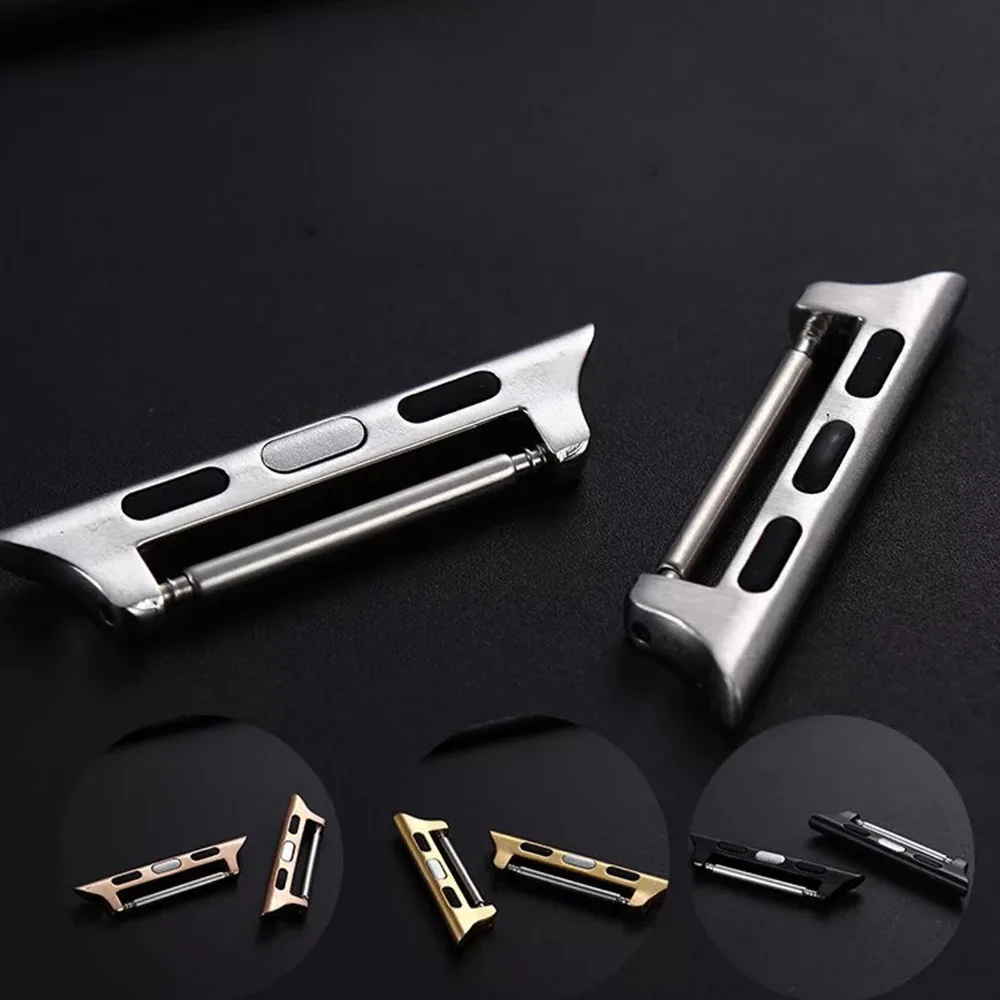 Разъем адаптера для Apple Watch band 42 мм/38 мм 3 ремешка iwatch 4 44 мм/40 бесшовный алюминиевый