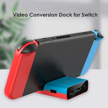 

Type-C Game Console Charger Dock Lightweight Game Playing Elements for Nintend Switch HDMI to TV Video Converter