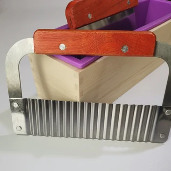 

Multi-function Practical Wooden Soap Cutter Loaf Mold Soap Making Cutting Tools With Soap Beveler Planer, Wire Slicer