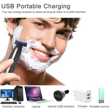 Новинка, сменная бритва, аксессуары, микро-Сенсорная бритва, красота, бритва для бороды, чистка, электрическая машинка, бритва, сделано в Китае