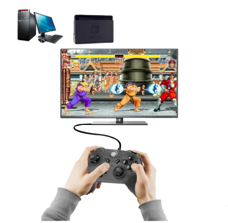 New Wired controller gamepad for Switch Pro console joystick with 2.2m USB cable for Nintend, for Switch joystick for PC Windows