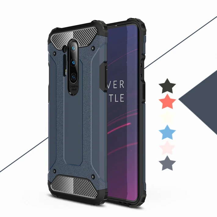 Для Oneplus 8 Pro Чехол Funda Резиновый чехол жесткий Защитный для протектор|Бамперы| |