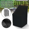 Outdoor Waterproof Chair Sofa Cover Garden Furniture Rain Cover Protection Rain Dustproof Woven Wicker Sofa anti-UV Dust Cover 1