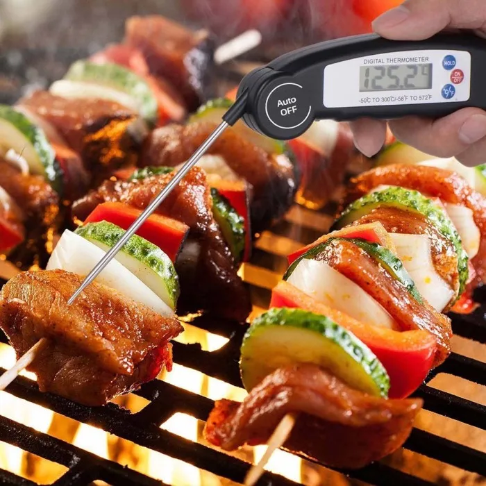 Цифровой термометр для еды, зонд, гриль для мяса, барбекю, приготовление пищи, мгновенное чтение, кухонные инструменты OCT998