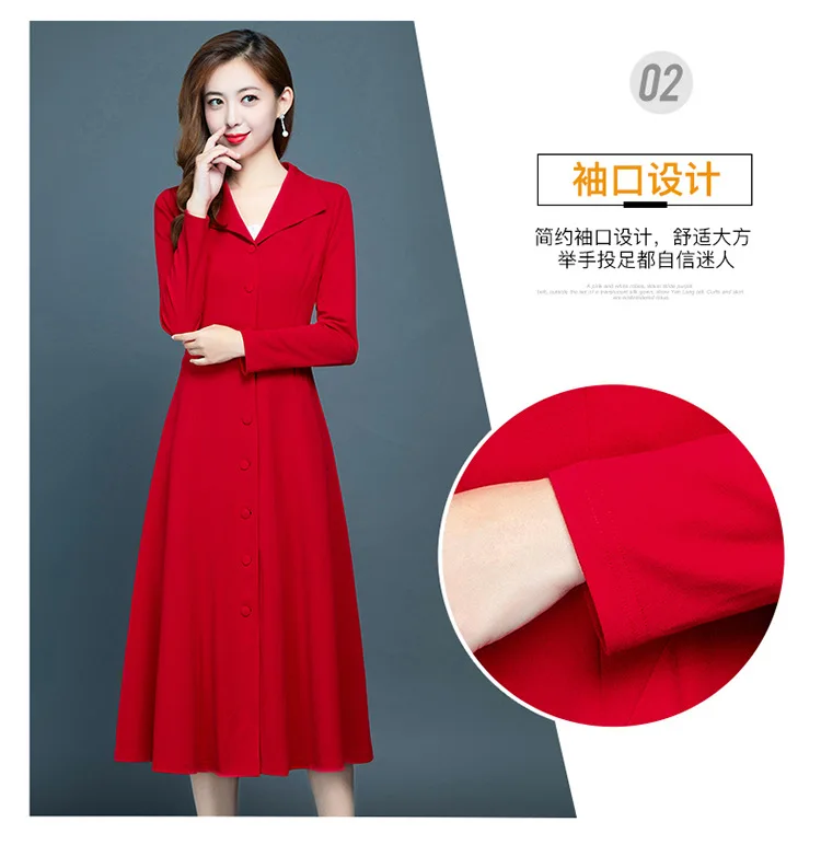 Elegant Trench Coat Women's Mid-length Autumn Clothing New Style Debutante Slim Fit Long Sleeve Fold-down Collar over-the-K