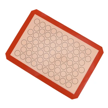 

New 1pc Non-Stick Silicone Baking Mat Pad Sheet Baking pastry tools Rolling Dough Mat Large Size for Cake Cookie Macaron