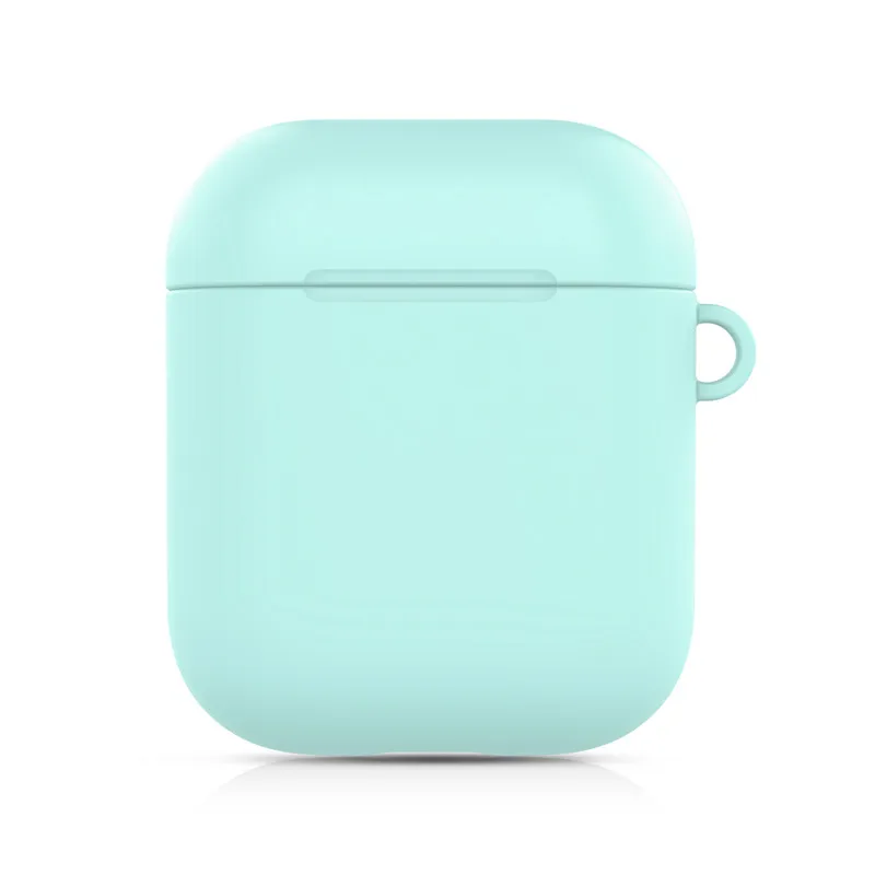 ТПУ чехол для Apple Airpods противоударный чехол для Apple AirPods 2 и 1 кожухи головных телефонов Air Pods защитный чехол