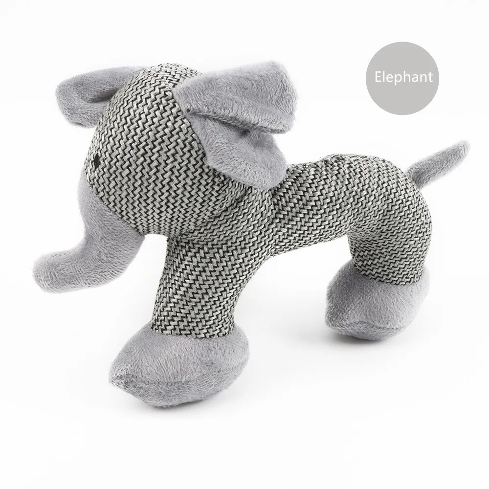 Elephant Игрушки для домашних животных износостойкие устойчивые к укусам игрушки для домашних животных плюшевые подходящие для всех игрушек для собак товары для домашних животных - Цвет: Elephant