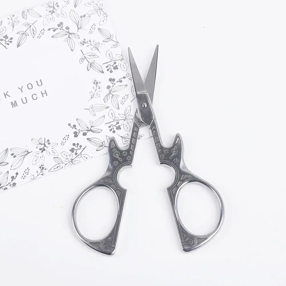 Dropship Craft Scissors Stork Sewing Embroidery Scissors With Leather  Scissors Cover Bird Scissor For Fabric Cutting Paper Crafting Office  Scissors Sewing Handicrafts Tool to Sell Online at a Lower Price