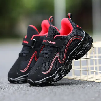 

Spring New Kids Shoes For Boys Running Children Sneaker Fashion Teenager Shoes Brand Sport Damping Girls Casual Shoes Breathable