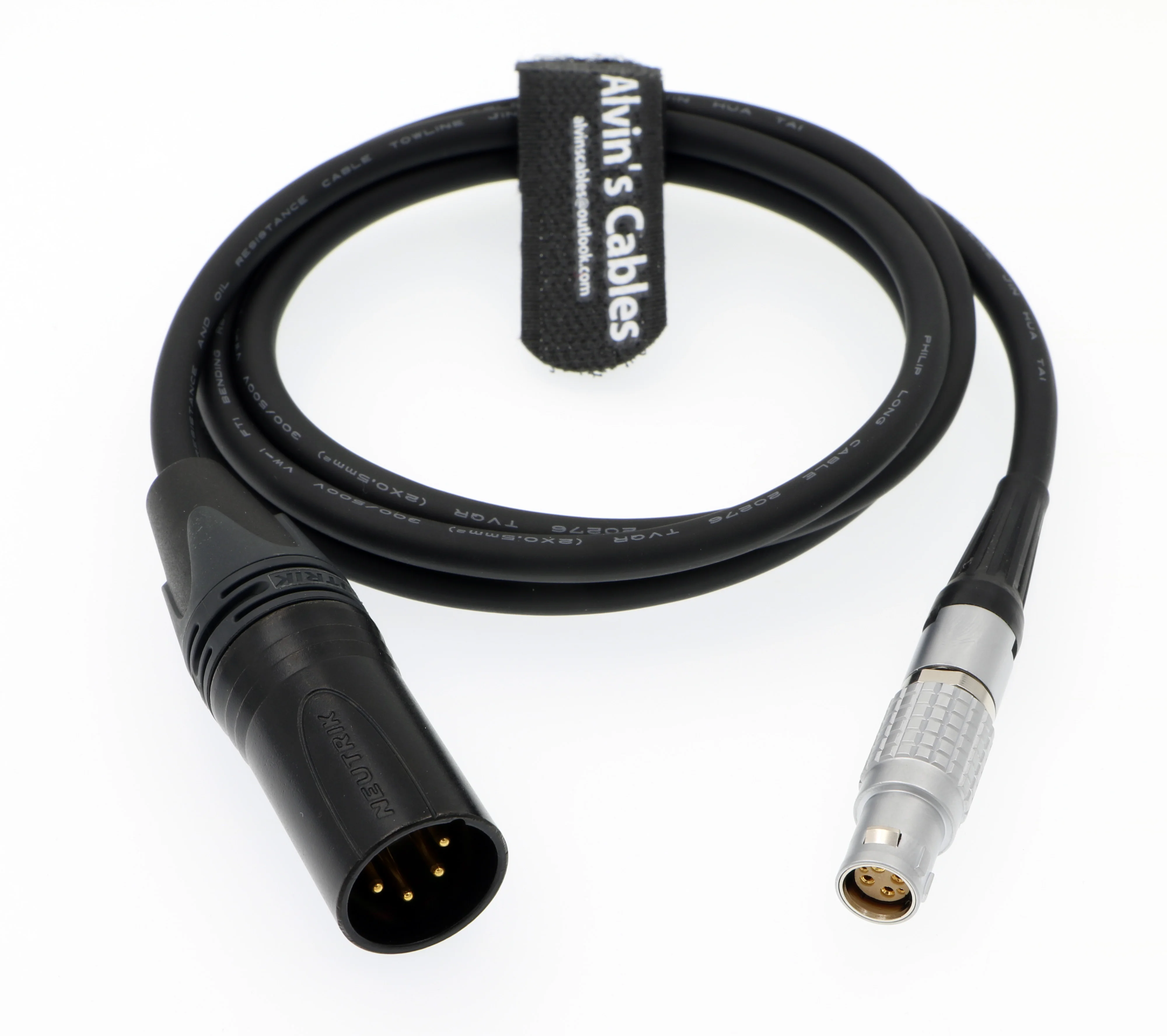 Алвин, кабели XLR Сделано в Китае 4 контактный разъем для 6 Pin женский Мощность кабель для Red Epic алый