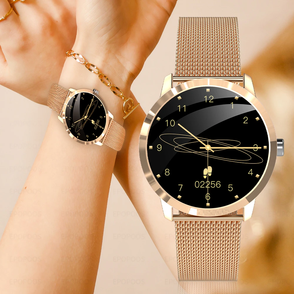 Custom Dials 39mm Women Smart Watch Heart Rate Blood Oxygen Ladies  Menstrual Period Smartwatch For Woman Samsung Iphone - Smart Watches -  AliExpress