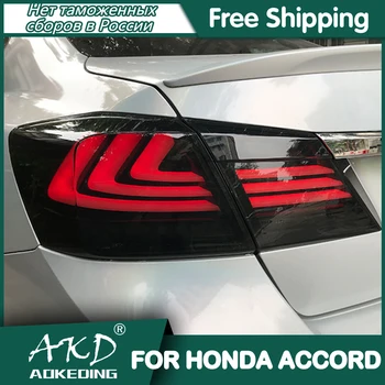 

Tail Lamp For Car HONDA accord 2013-2017 Accord Tail Lights Led Fog Lights DRL Day Running Light Tuning Car Accessories