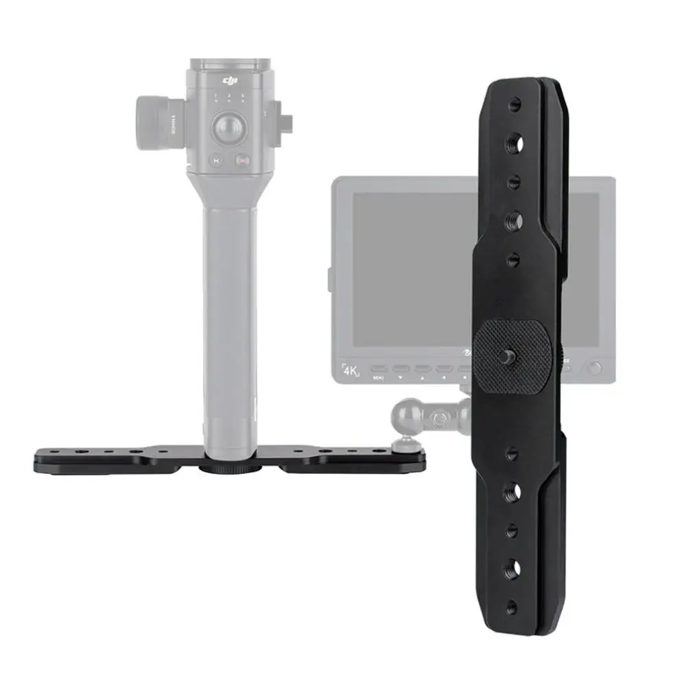 

Universal Stabilizer Mount Plate Camera Stabilizer Base Mounting Stand Extension for DJI Ronin S for Zhiyun Crane for MOZA