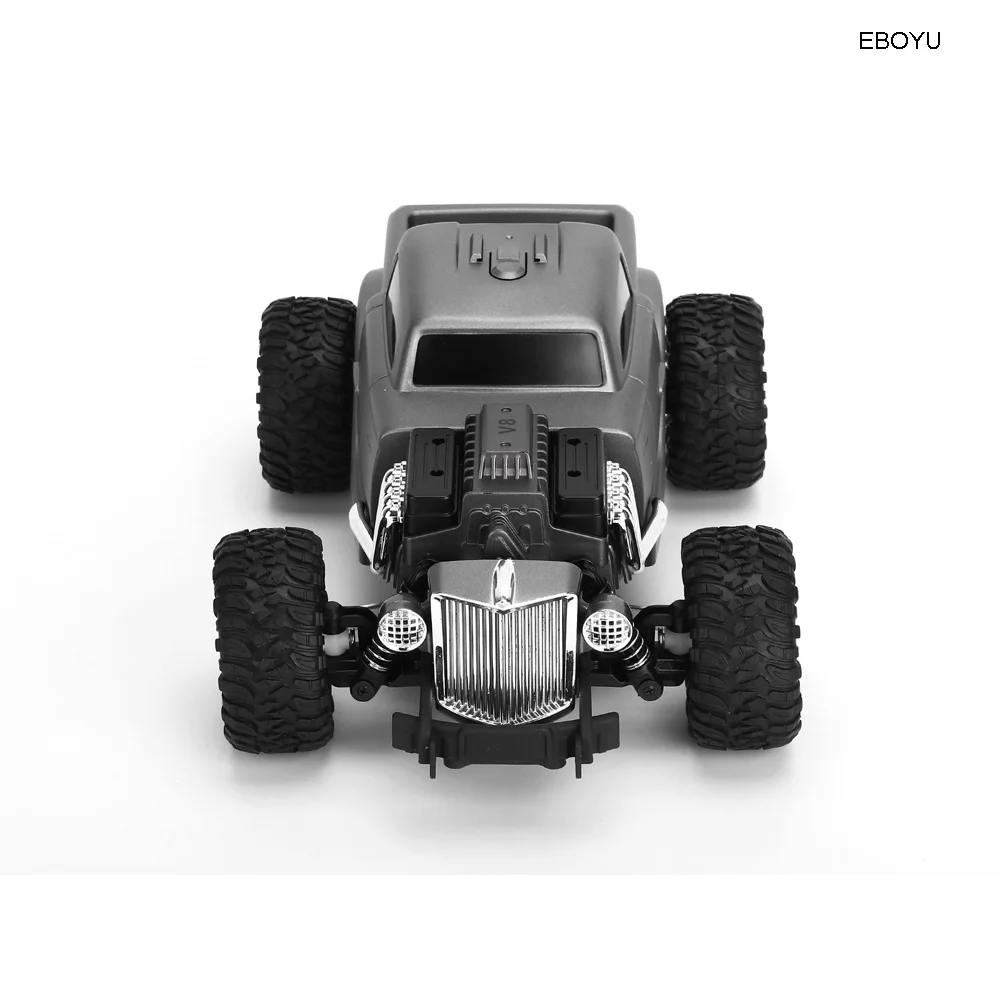 EBOYU 1807 классический Радиоуправляемый автомобиль 1:18 4WD короткий гоночный автомобиль 2,4G Радиоуправляемый грузовик Радиоуправляемый гусеничный внедорожный альпинистский автомобиль игрушка