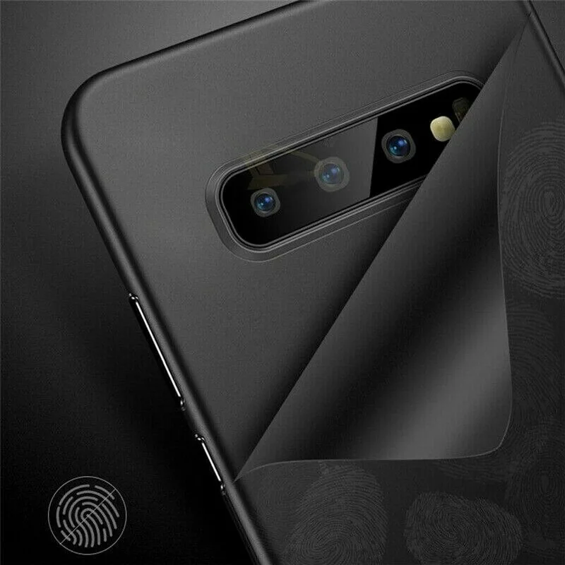 Роскошный Ультратонкий матовый чехол 0,2 мм для samsung Galaxy S8 S9 S10 S10E Plus Note 10 Plus 9 8 противоударный чехол для телефона