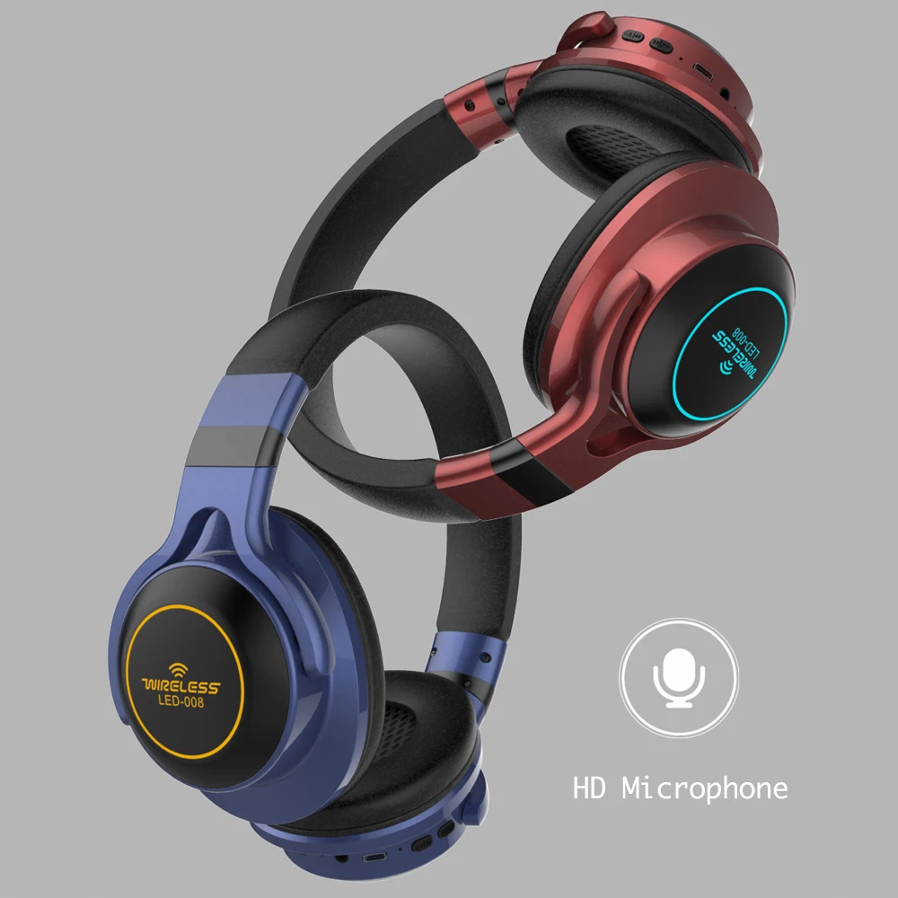 Беспроводные наушники Bluetooth Складные стерео Bluetooth наушники гарнитура с микрофоном Поддержка TF карты FM Аудио разъем для телефона