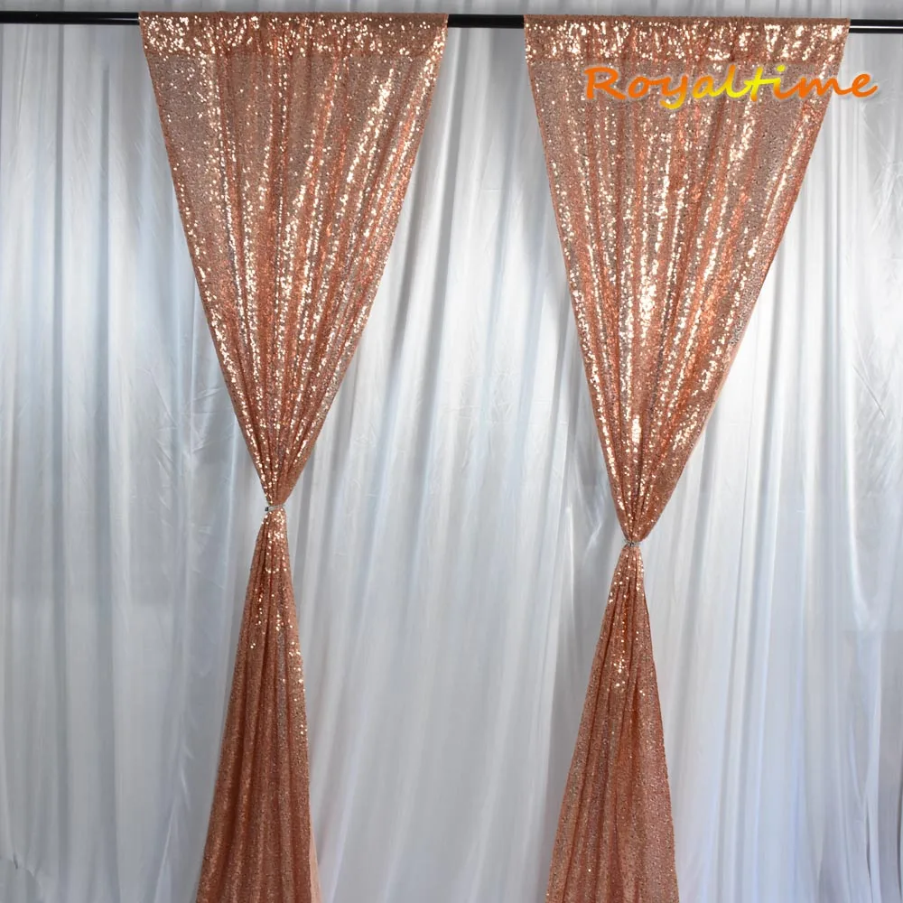 Copper Gold Sequin Backdrop 002