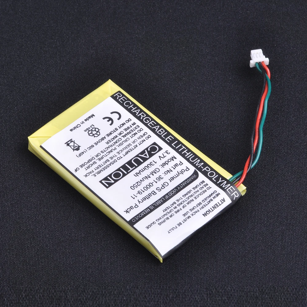 1 шт 1300mAh 3 7 V GPS SAT Аккумулятор для Garmin Nuvi 200 200W 205 205W 205T 205WT 250 252W 255 255T 255W 255WT 260 260W 260WT