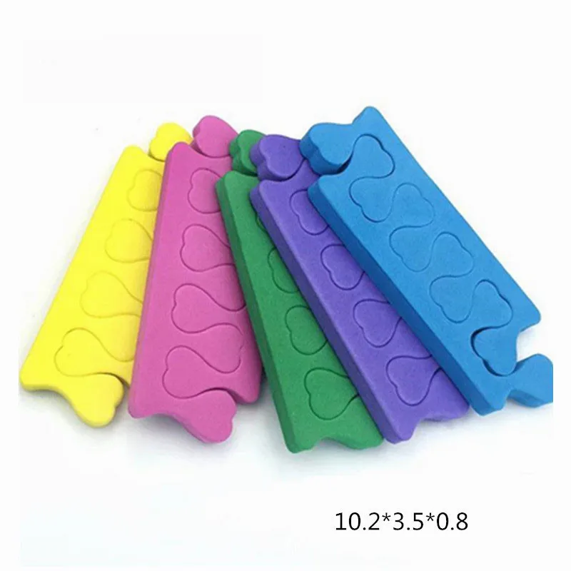 1 шт. маникюрные инструменты розовый для дизайна ногтей разделители для пальцев ноги Губка Мягкий гель УФ инструменты для красоты Полировка Маникюр Педикюр профессиональный