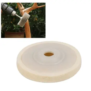 

4 Inch Wool Felt Polishing Wheel 12mm Height Angle Grinder Abrasive Buffing Disc