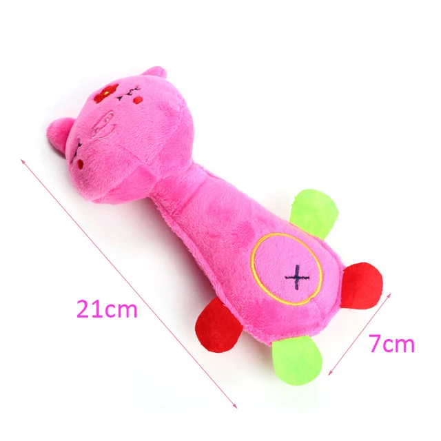 Durable Low Price Pet Dog Plush Toy Animal Shape with Squeaky for Small Dogs Chihuahua Yorkshire Bichon Puppy Chew Cleaning Toys 3