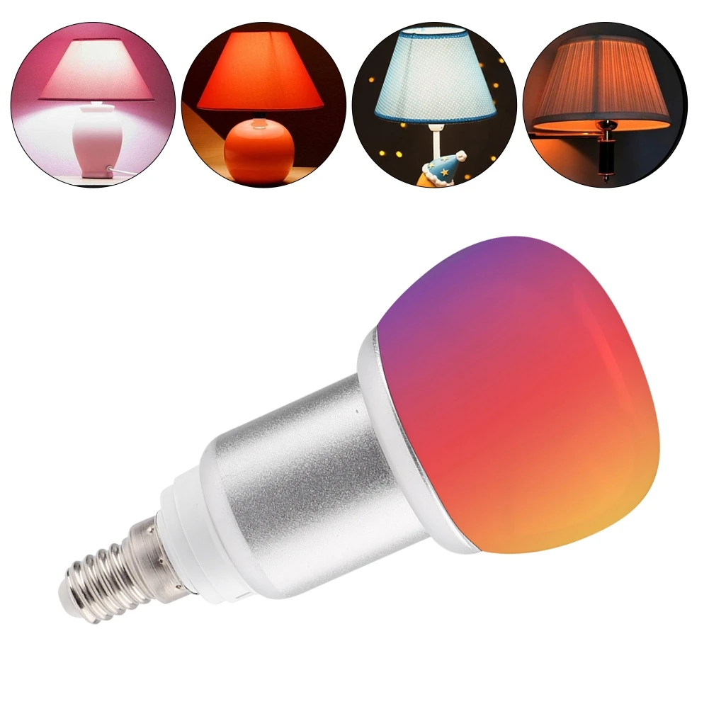 

OOBEST E27/E26/E14/B22 AC85-265VRGB LED WiFi Smart Bulb Light Lamp For Amazon Alexa Google home and app IFTTT, Tmall wizard