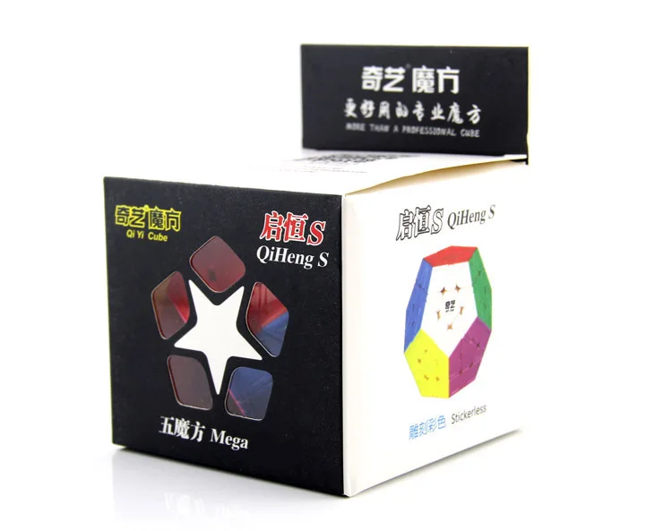 QiYi3x3x3 Megaminx Профессиональный кубик Magicco скорость кубик-головоломка Neo Cube Cubo Магическая наклейка взрослые "Антистресс" игрушки для детей