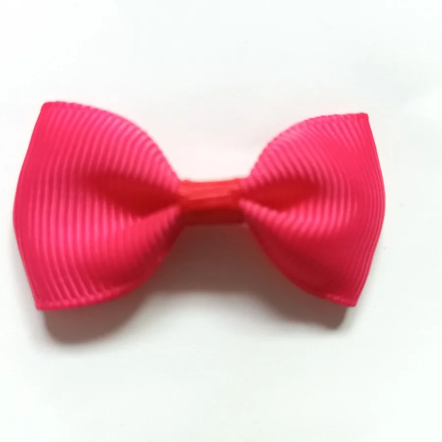 8 rose red bow 30 шт. ленты бант аксессуары для волос банты головные уборы одежда платье юбка Галстуки заколки повязки на голову заколки для волос - Цвет: 8 rose red bow