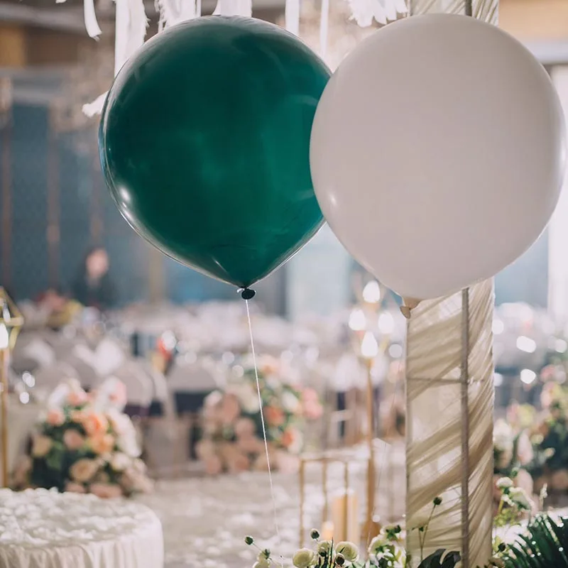 1pc 36 Inch 90cm Big Giant Balloons Latex Balloons Wedding Decoration Inflatable Helium Air Balls Happy Birthday Party Balloons