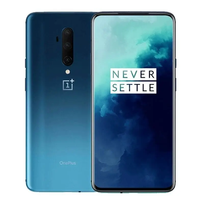8G 256G Blue Мобильный телефон OnePlus 7T Pro с глобальной ПЗУ, 6,67 дюйма, AMOLED, 90 Гц, Восьмиядерный процессор Snapdragon 855 Plus, 48мп, тройная камера - Цвет: 8G 256G Blue