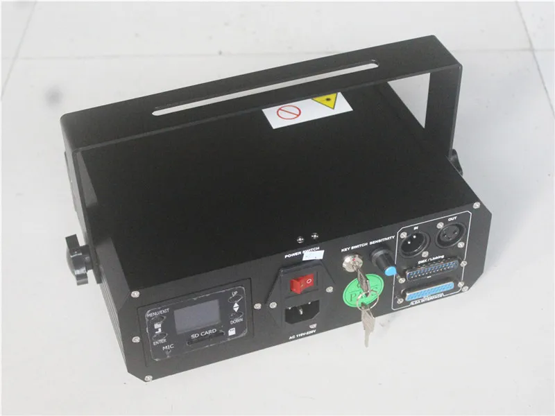 RGB анимационный аналоговый модуляционный лазерный светильник show/DMX, ILDA лазер/диско-светильник/сценический лазерный проектор