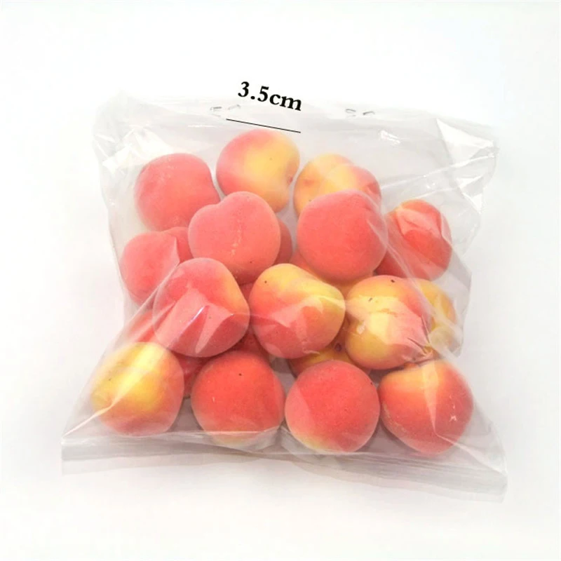 

20Pcs/Set Plastic Artificial Simulation Mini Fake Fruit Decor Apple Orange Lemon Strawberry Props Home Party Decoration