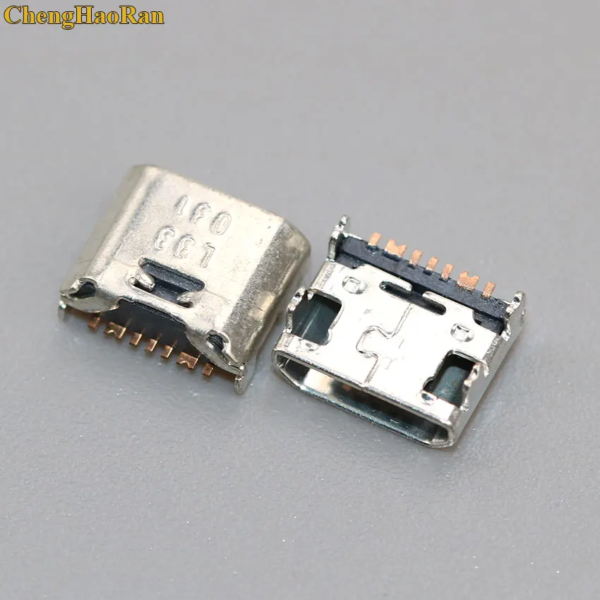 ChengHaoRan 10 шт. разъем зарядного устройства для samsung T110 T111 T113 T115 T560 T561 T580 T585 Galaxy Tab A(7 pin, micro USB type-B